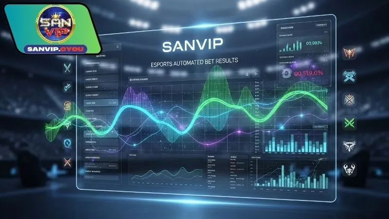 Hệ thống báo kết quả cược Esports tự động Sanvip tiện lợi 2 Cách hoạt động của hệ thống báo kết quả cược Esports Sanvip
