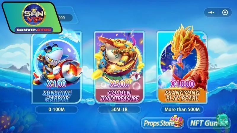 Các thủ thuật chơi bắn cá Thần Tài Sanvip phổ biến